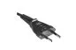 Preview: Euro plug type C to C7 90° down,